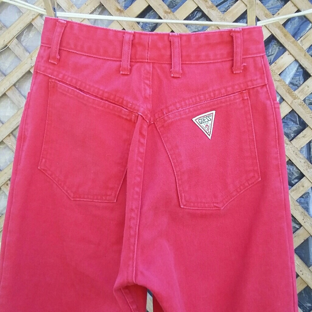 Vintage Guess Zipper Ankle Jeans
